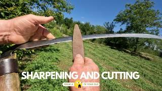 Sharpening the Scythe and Cutting Grass: Tradition and Technique