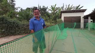 COMO FAZER UM TANQUE-REDE GIGANTE PARA CRIAR PEIXES