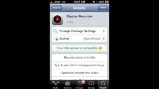 How to Record Your iPhone Screen [HD Tutorial] Using Cydia