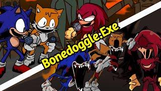 FNF | Sonic Faker And Tails Faker VS Knuckles Faker | Bonedoggle - Indie Cross V1 | Mods/Hard/FC|