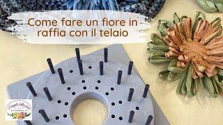 Come fare un fiore con il telaio