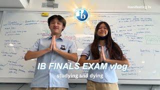 Life of an IB student || final IB exams + study with us