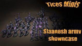 Ticos Minis : Slanesh army showcase