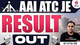 AAI ATC JE Results Out | AAI ATC JE Notification | AAI ATC JE Exam