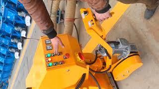 How to use floor shot blasting machine