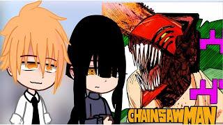 Chainsaw Man React To Denji || Chainsaw Man || Gacha React