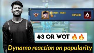 Dynamo reaction on #3 popularity || Hydra Dynamo back on #3 popularity