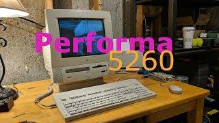 HACKED Mac Performa with SD card hard drive!