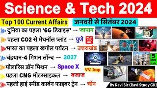 Science & Technology 2024 Current Affairs | ISRO DRDO Space 2024 | Current Affairs 2024 Science