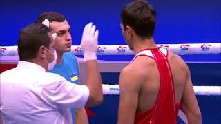 Aslanbek Shymbergenov (KAZ) vs Yurii Zakharieiev (UKR) - ¼ Box World Champions Serbia Belgrade 2021