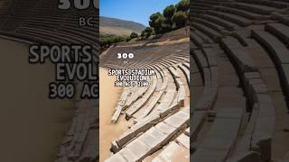 Sports stadium across the times #evolution #ai #stadium #sports