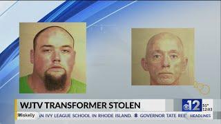 Spare transformer stolen from WJTV 12 News