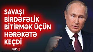 SON DƏQİQƏ! Rusiya-Ukrayna savaşı ALOVLANDI: Moskva genişmiqyaslı hücumlara BAŞLADI - CANLI