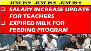 JUST IN!!! SALARY INCREASE UPDATE FOR TEACHERS / EXPIRED MILK FOR FEEDING PROGRAM @wildtvoreg #news