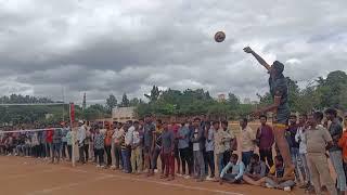 Dasera district level chickaballapur Finals || Sidlaghatta v/s chickaballapur || 1st set best of 3