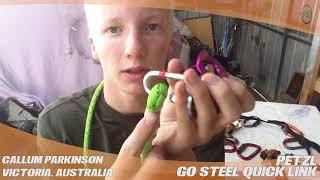 Petzl Go Steel Quick Link - TreeStuff.com Customer Callum Parkinson's Review In The Field