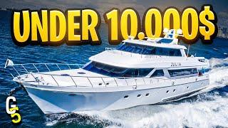 6 Yachts You Can Purchase For Under $10.000