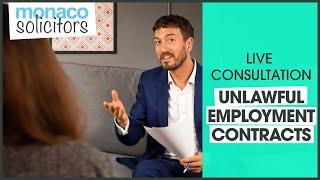 Tackling Unlawful Employment Contracts - A Consultation