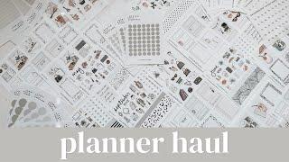 MAJOR Planner Sticker Haul: The Planner Spot, Paperie Planning & Erin Condren