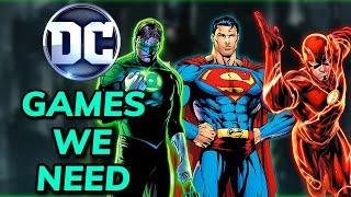 DC Heroes that NEED Video Games