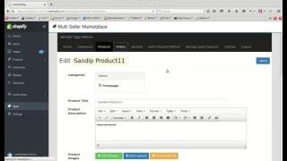 Shopify - Multi Seller Marketplace