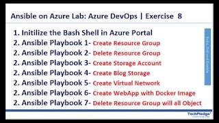 Ansible on Azure Lab: Azure DevOps | Lab Exercise 8 | DevOps Training | TechPledge Consulting