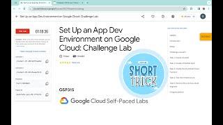 Set Up an App Dev Environment on Google Cloud: Challenge Lab || #qwiklabs || #GSP315 @quick_lab