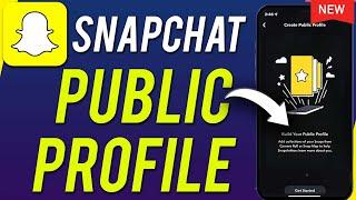 How to Make Public Profile on Snapchat