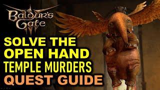 Solve the Open Hand Temple Murders Quest Guide | Baldur's Gate 3 (BG3)