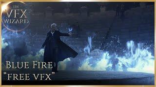 Protego Diabolica " Blue Fire Flames " - FREE effect "Harry Potter inspired" [The VFX Wizard]