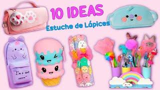 10 IDEAS DE ESTUCHE Y PORTA LÁPICES QUE TE ENCANTARÁN – LINDA Y FÁCIL