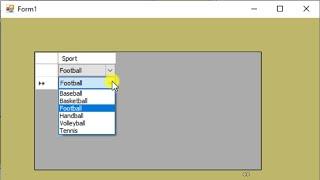 Visual Basic.net: A simple way to fill ComboBox in DatagridView using BindingSource SQL Server