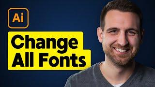 How to Change All Fonts at Once in Illustrator