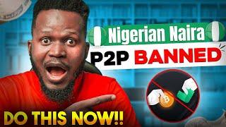 Nigerian Naira P2P Ban - This is the BEST Way to buy and sell Cryptocurrency in Nigeria