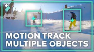 Motion Tracking Multiple Objects in Filmora X
