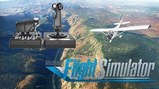 Microsoft Flight Simulator 2020 with Logitech X56 Hotas + UNBOXING