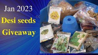 #Desi seeds giveaway #Desi seeds announcement #Wisebeing
