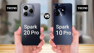 Tecno Spark 20 Pro Vs Tecno Spark 10 Pro