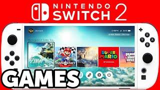 Nintendo Switch 2 Launch Year Games!