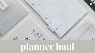 Planner Haul | Planner Updates | 8LOTUS, Cloth & Paper, Paperie Planning, & more