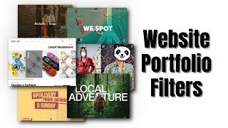 Filter Gallery With Portfolio Filters #Shorts | Wpfrank Filters