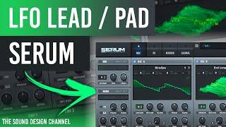 Serum Tutorial | LFO Lead Sound | Techno, Melodic - Sound Design Tutorial (Steyoyoke)