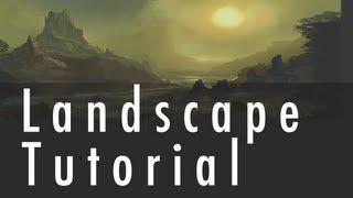 Landscape Painting Tutorial | GrawvyRobber