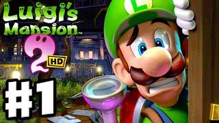 Luigi's Mansion 2 HD - Gameplay Walkthrough Part 1 - Gloomy Manor!