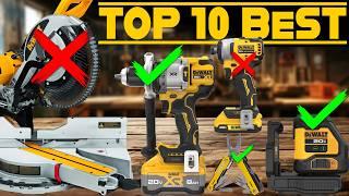 TOP 10 DeWALT Tools WORTH Your MONEY!