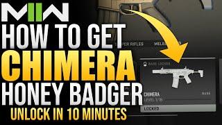 COD MW2 - How To Unlock CHIMERA Fast & EasyTRICK - NEW HONEY BADGER Assault Rifle