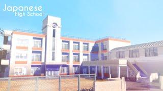 Japanese High School PART 1 Classrooms!  | The Sims 4 #RedesignNewcrest | No CC + Download