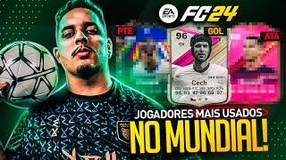 FC 24: OS JOGADORES MAIS USADOS PELOS PRO PLAYERS NO MUNDIAL!!!