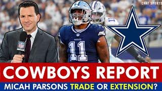 MAJOR Cowboys Report On Micah Parsons: NFL Insider Hints At Micah Parsons Trade Rumors & Extension