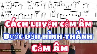 Cách LUYỆN CẢM ÂM | Bước Đầu Hình Thành Cảm Âm | Ku Tèo Piano.